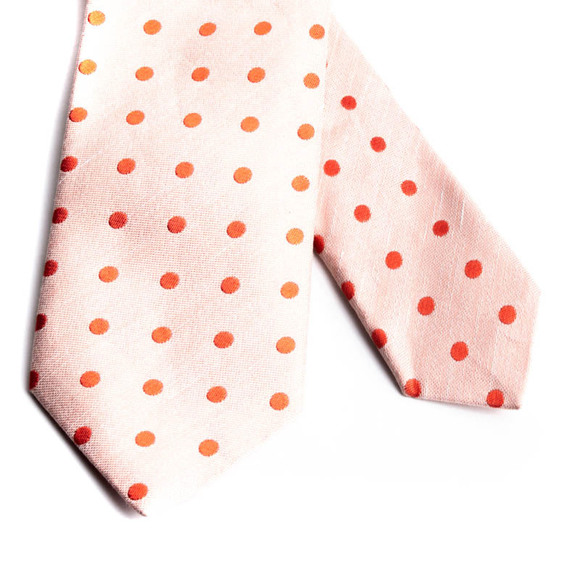 Penrose Tie Men Coral - Picture 3 of 5